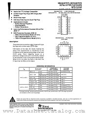 SN74AHCT273DGVR datasheet pdf Texas Instruments