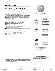 MC74VHC08MEL datasheet pdf ON Semiconductor