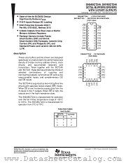 SN74BCT244DBR datasheet pdf Texas Instruments