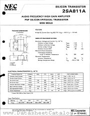 2SA811A-L datasheet pdf NEC