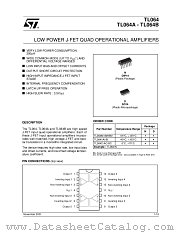 TL064BIDT datasheet pdf ST Microelectronics