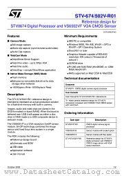 STV674/502V-R01 datasheet pdf ST Microelectronics