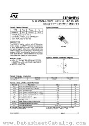 STP60NF10 datasheet pdf ST Microelectronics