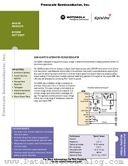 MC33099 datasheet pdf Freescale (Motorola)