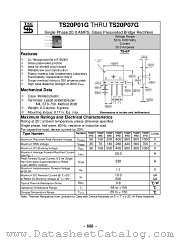 TS20P03G datasheet pdf Taiwan Semiconductor