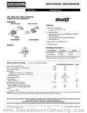 HUFA75645P3_NL datasheet pdf Fairchild Semiconductor