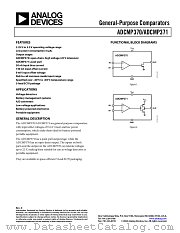 ADCMP370 datasheet pdf Analog Devices