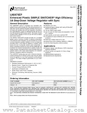 V62/04628-01 datasheet pdf National Semiconductor