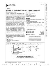 LM26CIM5X-YPA datasheet pdf National Semiconductor