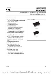 M29F800DT70N6 datasheet pdf ST Microelectronics