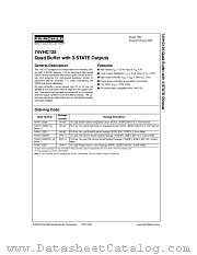 74VHC125M datasheet pdf Fairchild Semiconductor
