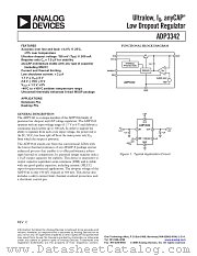 ADP3342JRMZ-REEL7 datasheet pdf Analog Devices