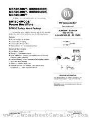 MBRD640CTT4 datasheet pdf ON Semiconductor