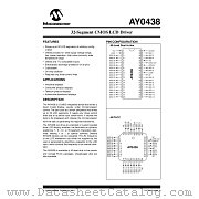 AY0438T/L datasheet pdf Microchip