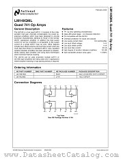 LM148E/883 datasheet pdf National Semiconductor