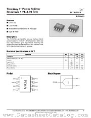 PD18-12 datasheet pdf Skyworks Solutions