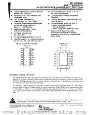SN74CBT3244CDBR datasheet pdf Texas Instruments