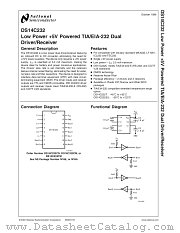 DS14C232TM datasheet pdf National Semiconductor