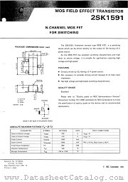 2SK1591-L datasheet pdf NEC