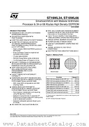GST/ST19WL66AW40 datasheet pdf ST Microelectronics
