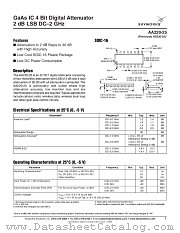AA220-25 datasheet pdf Skyworks Solutions