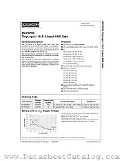 NC7SP08P5X_NL datasheet pdf Fairchild Semiconductor