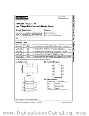 74ACT174SC datasheet pdf Fairchild Semiconductor