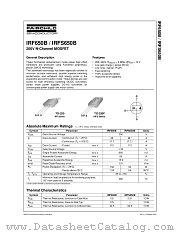 IRF650B_FP001 datasheet pdf Fairchild Semiconductor