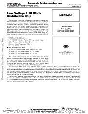 MPC940L datasheet pdf Freescale (Motorola)