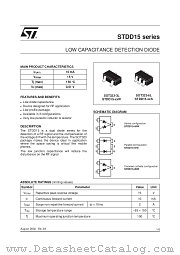 STDD15 datasheet pdf ST Microelectronics