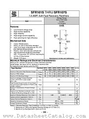 SFR102S datasheet pdf Taiwan Semiconductor