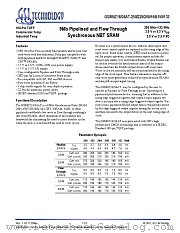 GS880Z36A datasheet pdf GSI Technology