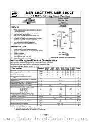 MBR1590CT datasheet pdf Taiwan Semiconductor