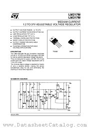 LM217M datasheet pdf ST Microelectronics