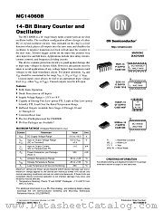 MC14060BD datasheet pdf ON Semiconductor