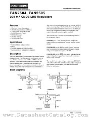 FAN2505S27X datasheet pdf Fairchild Semiconductor