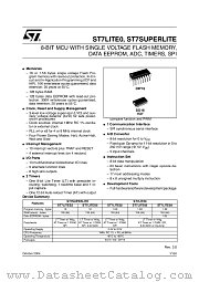 ST7LITE0 datasheet pdf ST Microelectronics