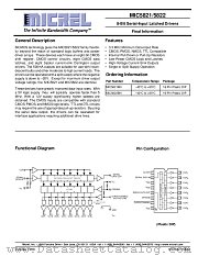 MIC5821 datasheet pdf Micrel Semiconductor