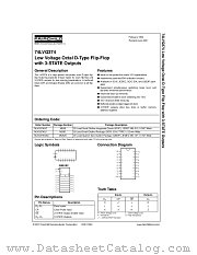 74LVQ374QSC datasheet pdf Fairchild Semiconductor