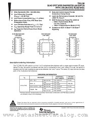 TS5L100RGYR datasheet pdf Texas Instruments