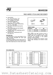 M54HC238D datasheet pdf ST Microelectronics