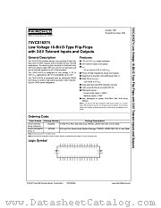 74VCX16374MTD datasheet pdf Fairchild Semiconductor