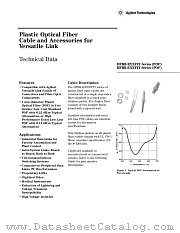HFBR-4593 datasheet pdf Agilent (Hewlett-Packard)