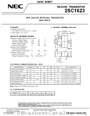 2SC1623-T1B datasheet pdf NEC