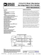 AD5337ARMZ-REEL7 datasheet pdf Analog Devices