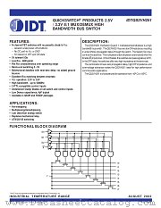 QS3VH251PA8 datasheet pdf IDT