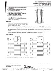 SN74ALS29827NT datasheet pdf Texas Instruments