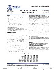 GS840E32A datasheet pdf GSI Technology