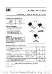 STPS41L45CG-TR datasheet pdf ST Microelectronics