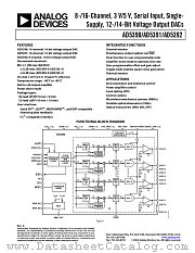 AD5390BST-5-REEL datasheet pdf Analog Devices
